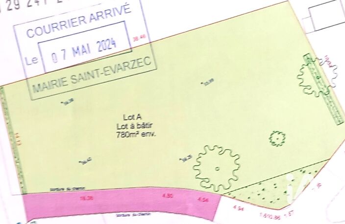 Vente Terrain 780 m&sup2; — photo 2