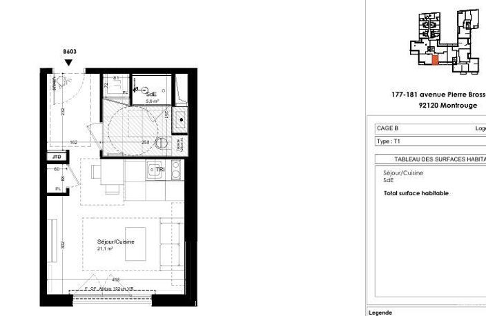 Vente Appartement 1 pièce — photo 4