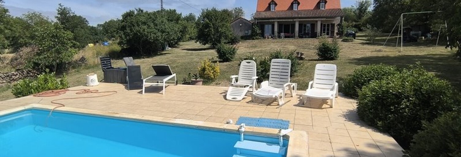 Maison 6 Pièces 185 m² à vendre à Reyrevignes (46320)