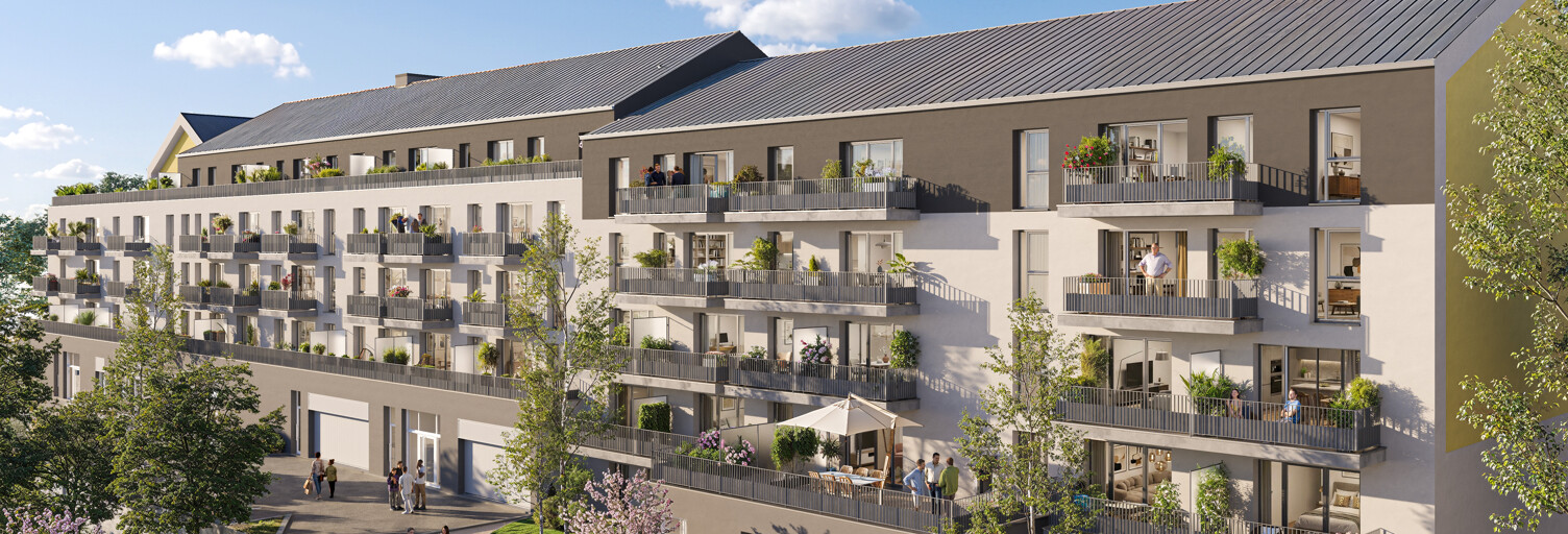 Appartement neuf T1, T2, T3, T4, T5 Pièce 23 à 87 m² à vendre à Meaux (77100)