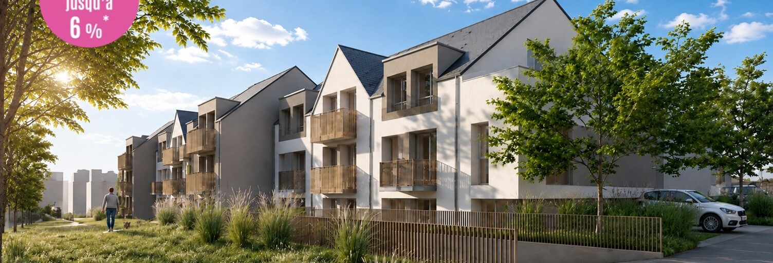 Appartement neuf T1 Pièce 19 m² à vendre à Joué-lès-Tours (37300)