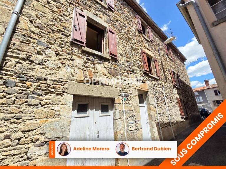 *** EXCLUSIVITE *** MAISON DE VILLE AVEC PETIT GARAGE ET CAVE - A RENOVER *** BILLOM 63160 *** — photo 1
