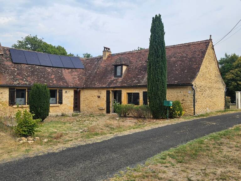 MAISON PERIGOURDINE EN PIERRE, AVEC PHOTOVOLTAÏQUES, 3 CHAMBRES  SUR 3 038M² CLOS  — photo 1