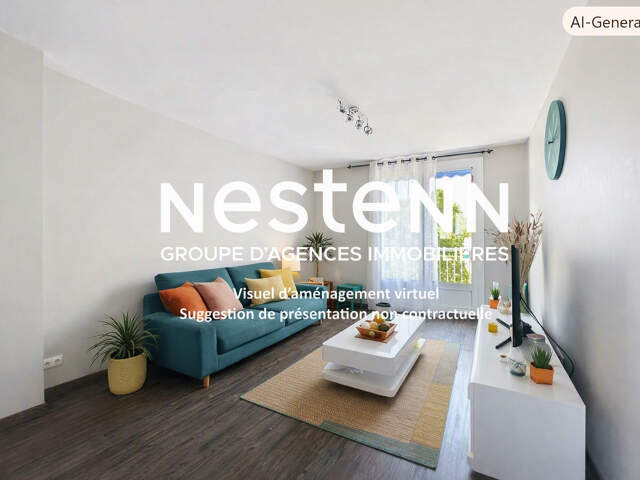 Appartement 3 pièces 2 chambres avec balcon, cave et garage - 69500 BRON — photo du bien