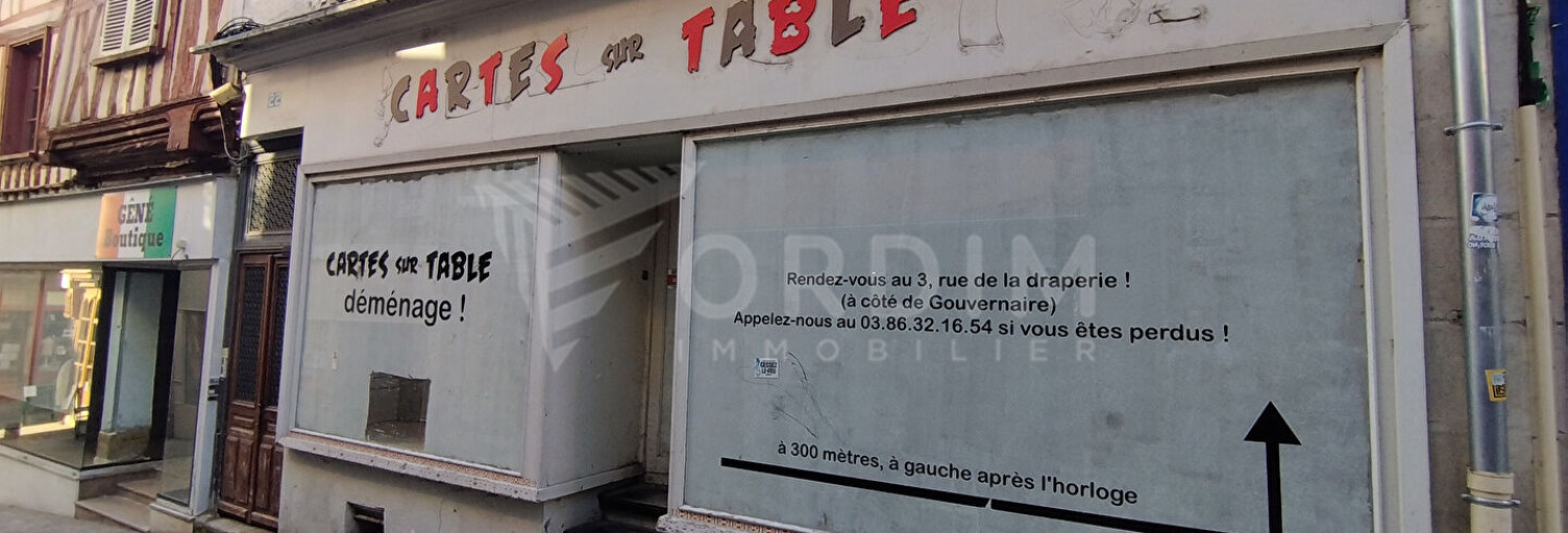 Commerce  83 m² à vendre à Auxerre (89000)