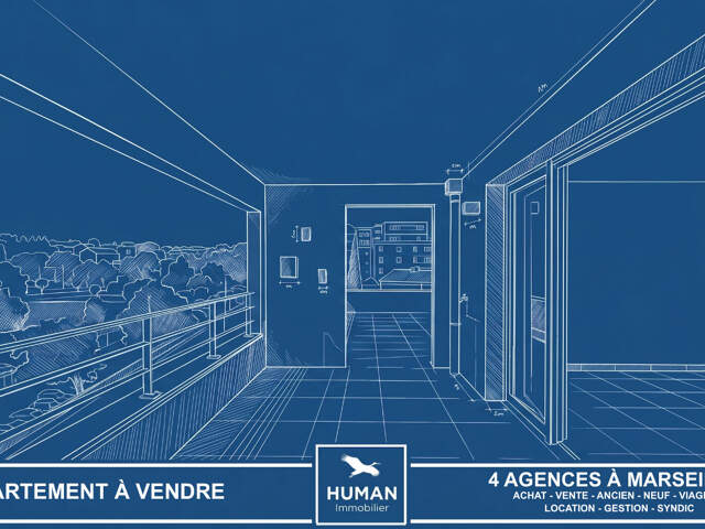 Appartement Marseille 3 pièce(s) 58.67 m2 — photo du bien