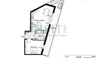 Appartement 2 Pièces 46 m² à vendre à Beausoleil (06240)