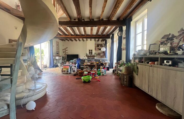 EXCLU - ST LUBIN MAISON ANCIENNE 135 m² 3 ch - JARDIN — photo 5