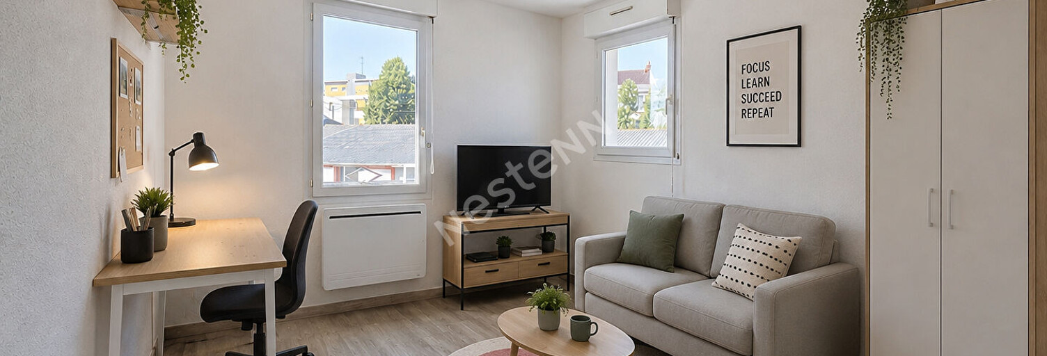 Appartement 1 Pièce 21 m² à vendre à Nantes (44300)