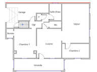 MAISON PLAIN PIED TOTAL - 2 CHAMBRES - JARDIN - GARAGE — photo 2