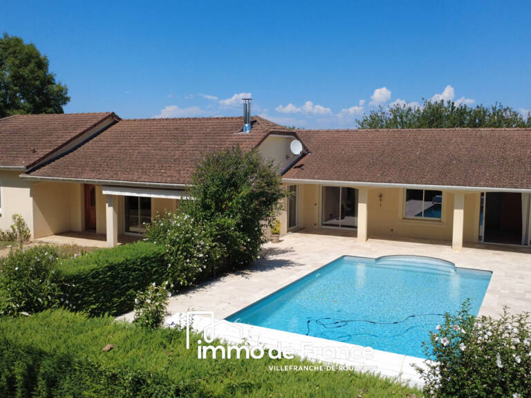 Maison T5/6 , 212m² habitables sous sol avec garage, terrain et piscine. — photo 1