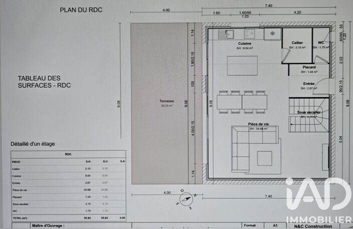Vente Terrain à bâtir 643 m&sup2; — photo 5