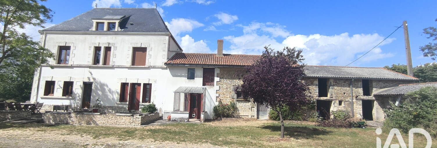 Maison 5 Pièces 168 m² à vendre à Saint-Jean-de-Sauves (86330)