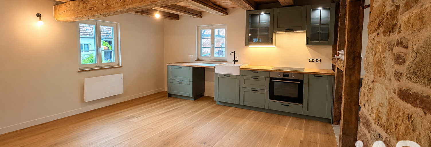 Maison 2 Pièces 51 m² à vendre à Langensoultzbach (67360)