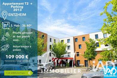Appartement 2 pièces 109000 €