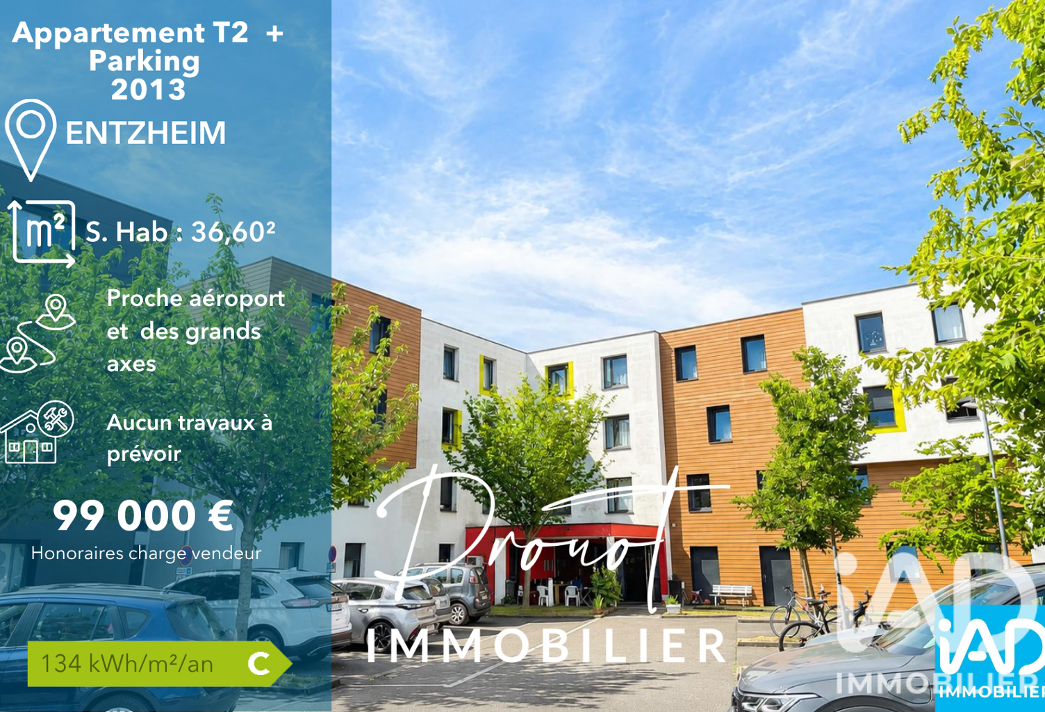 Vente Appartement 2 pièces — photo 1