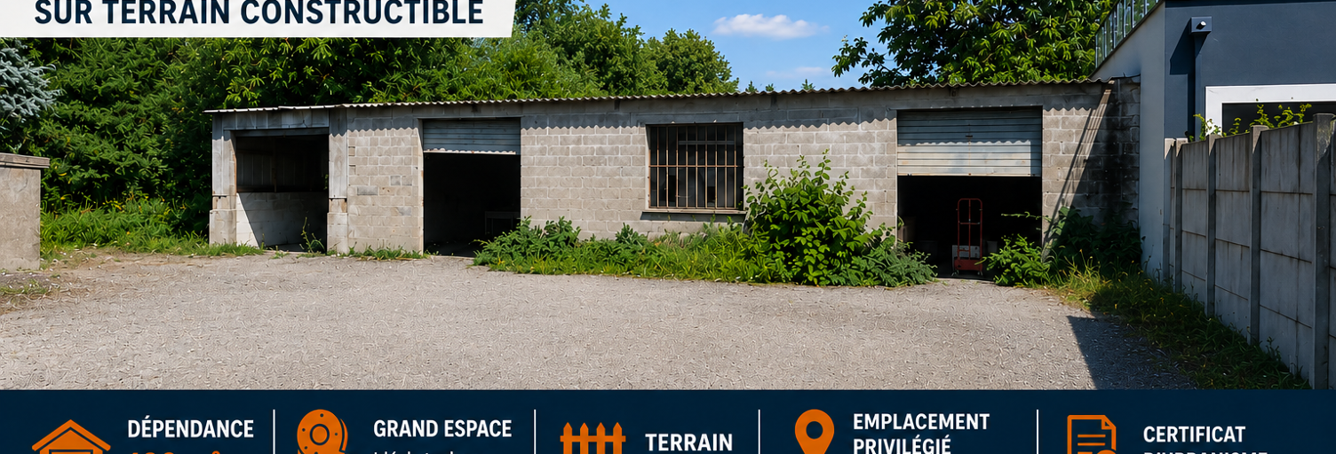 Garage  120 m² à vendre à Orléans (45000)