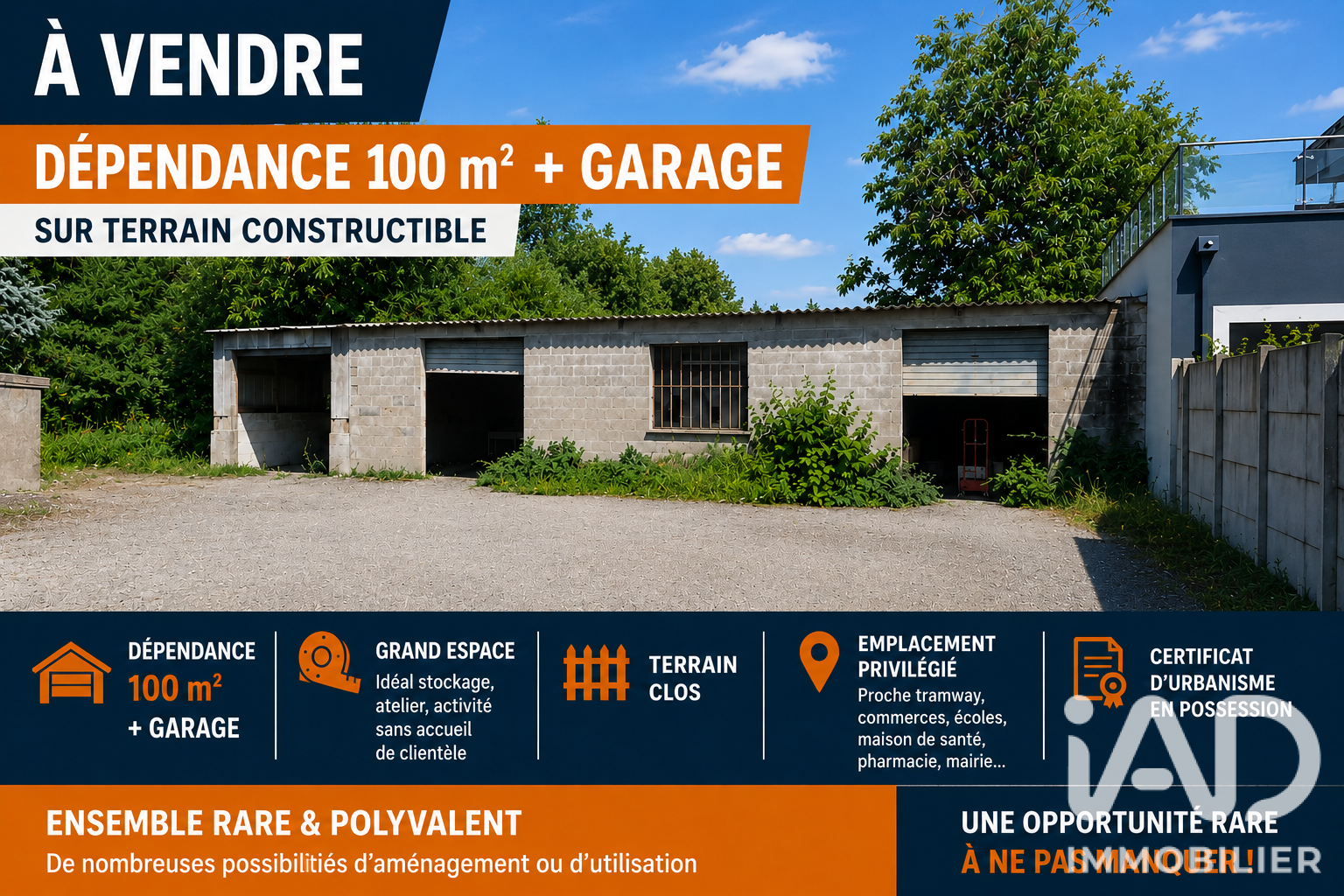 Agence immobilière de I@D FRANCE