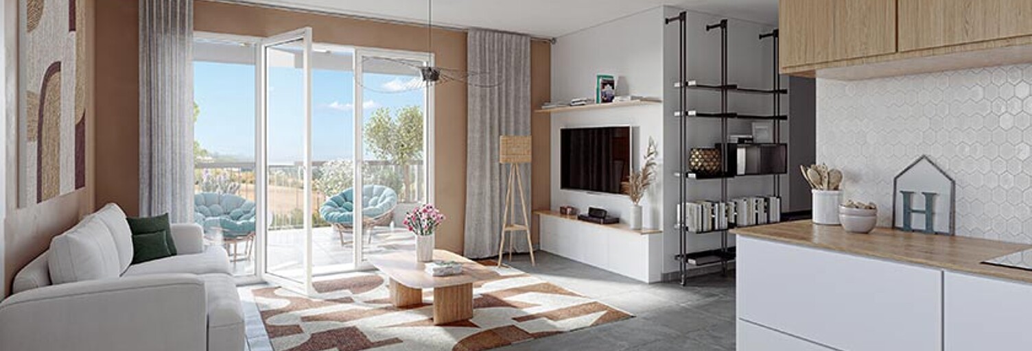 Appartement neuf T1, T2, T3 Pièce 32 à 65 m² à vendre à Lyon 7 (69007)