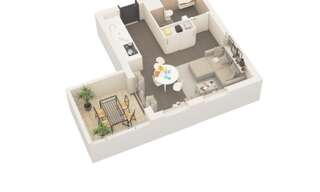 Appartement 1 Pièce 29 m² à louer à Ajaccio (20090)