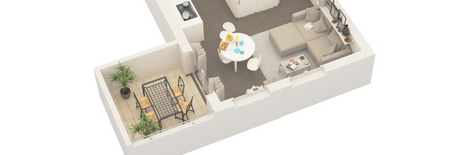 Appartement 1 Pièce 29 m² à louer à Ajaccio (20090)