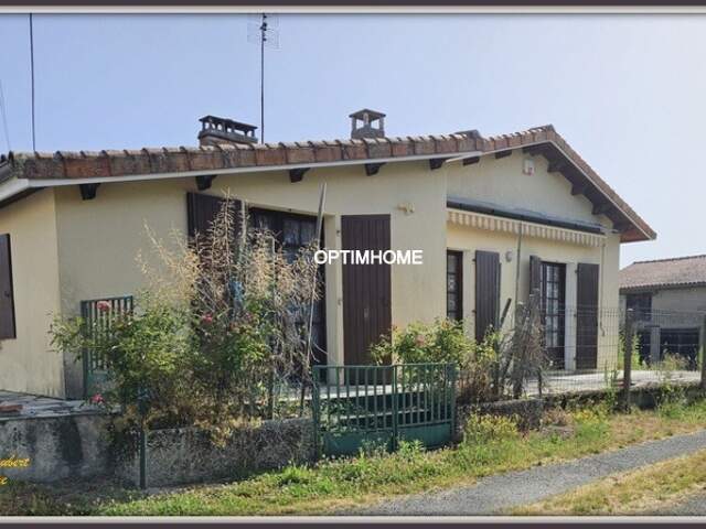 Maison à vendre 5 pièces Proche de BROSSAC (16) — photo du bien