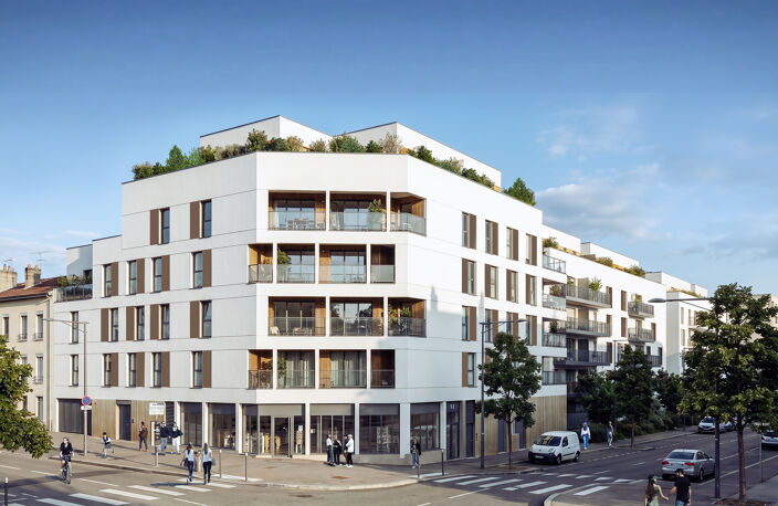 Vente programme neuf T2, T3, T4 40 à 80 m² Vénissieux (69200) — photo 2