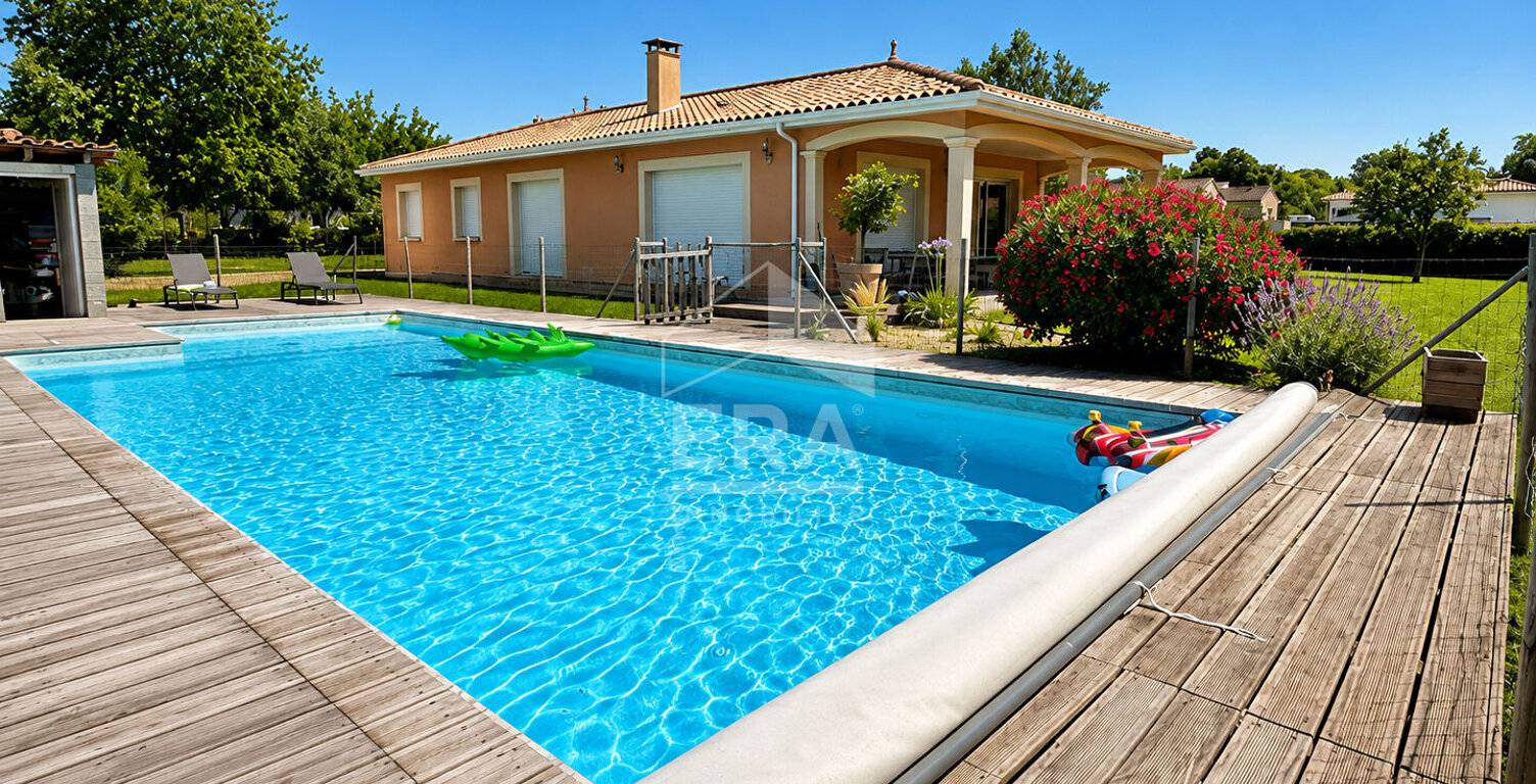 Maison récente 4 pièces avec piscine à vendre à Saint Ciers sur Gironde — photo 1