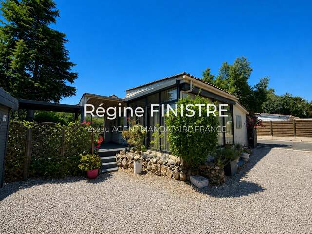 ROQUEBRUNE-SUR-ARGENS CHALET OSSATURE BOIS T3 61 M² JARDIN 215 M² — photo du bien
