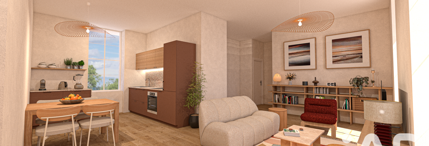 Appartement 3 Pièces 66 m² à vendre à Marcilly-d'Azergues (69380)