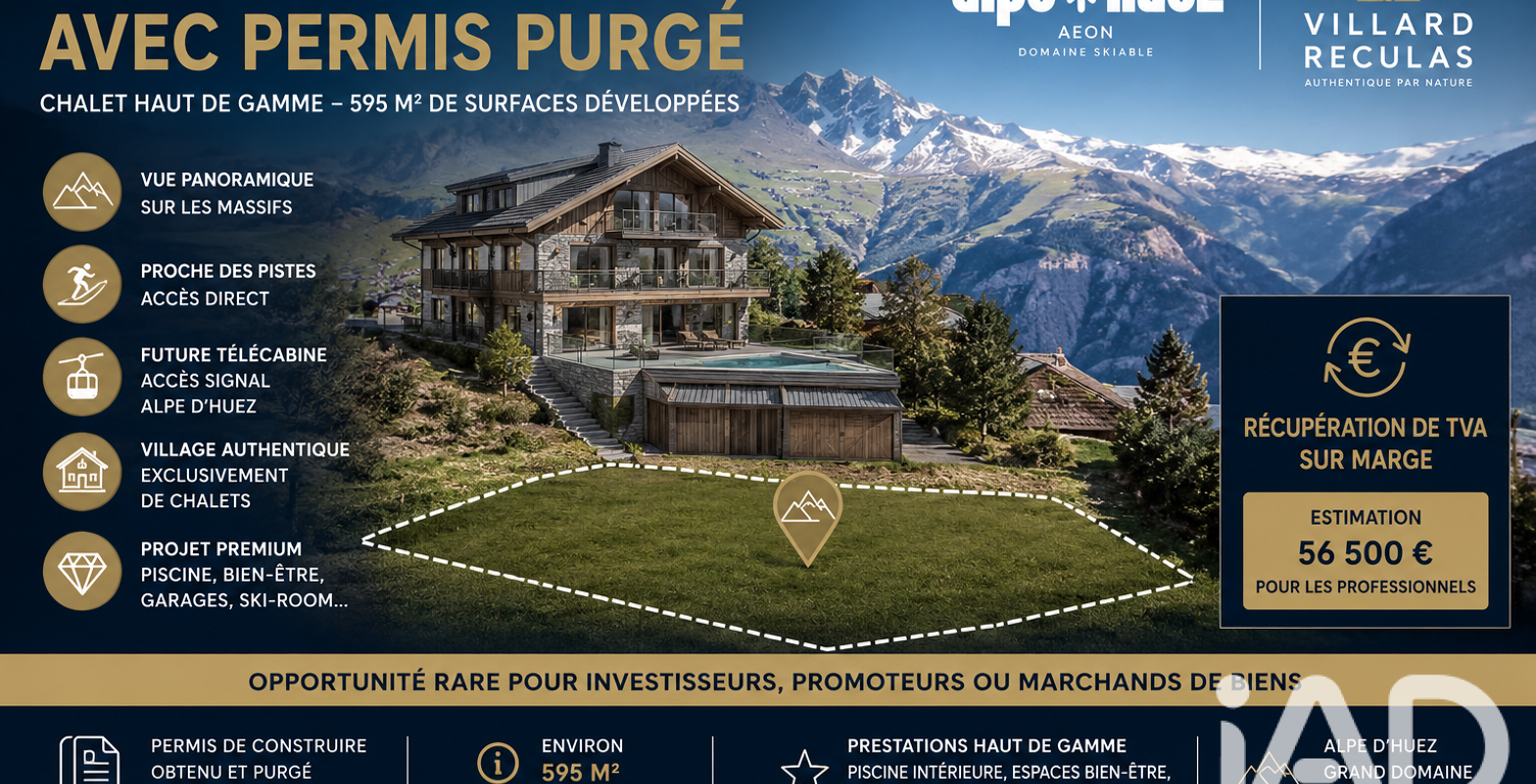 Vente Terrain à bâtir 671 m&sup2; — photo 1