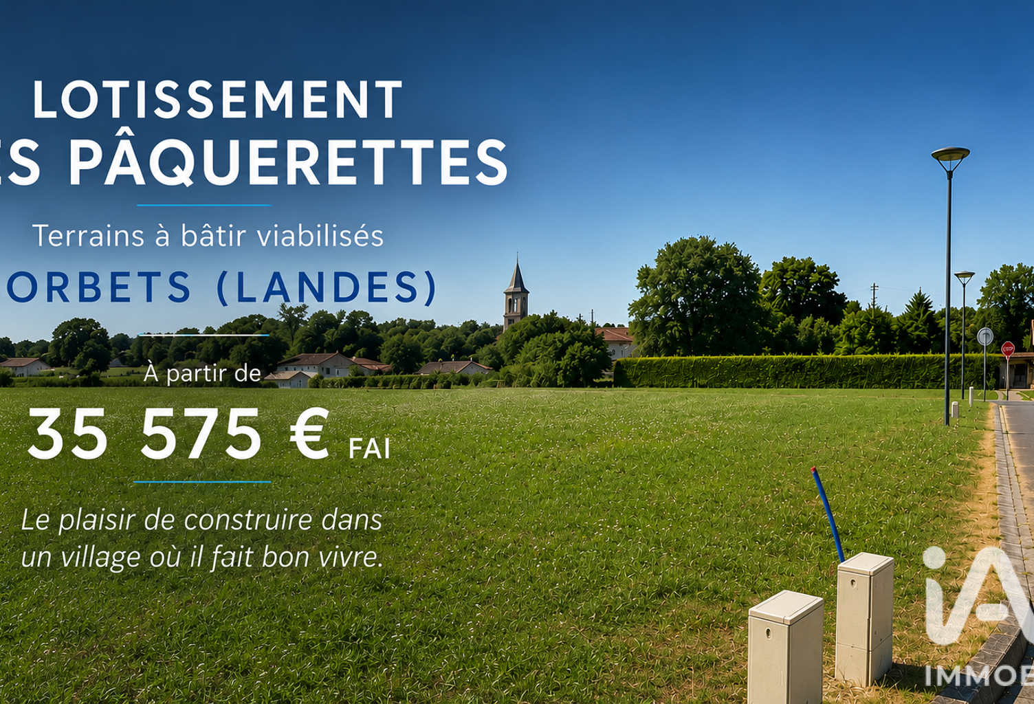 Vente Terrain à bâtir 811 m&sup2; — photo 1