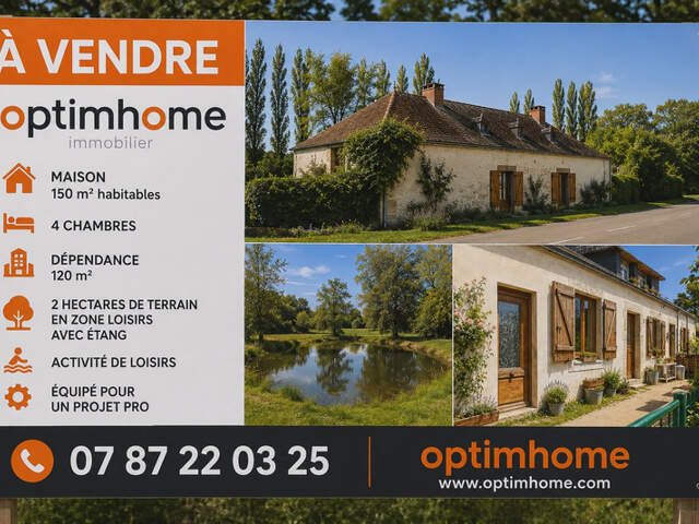 SAINT-ARMEL (56) – Propriété de caractère, 4 Chambres avec 2 hectares de terrain à 2 minutes de la mer — photo du bien