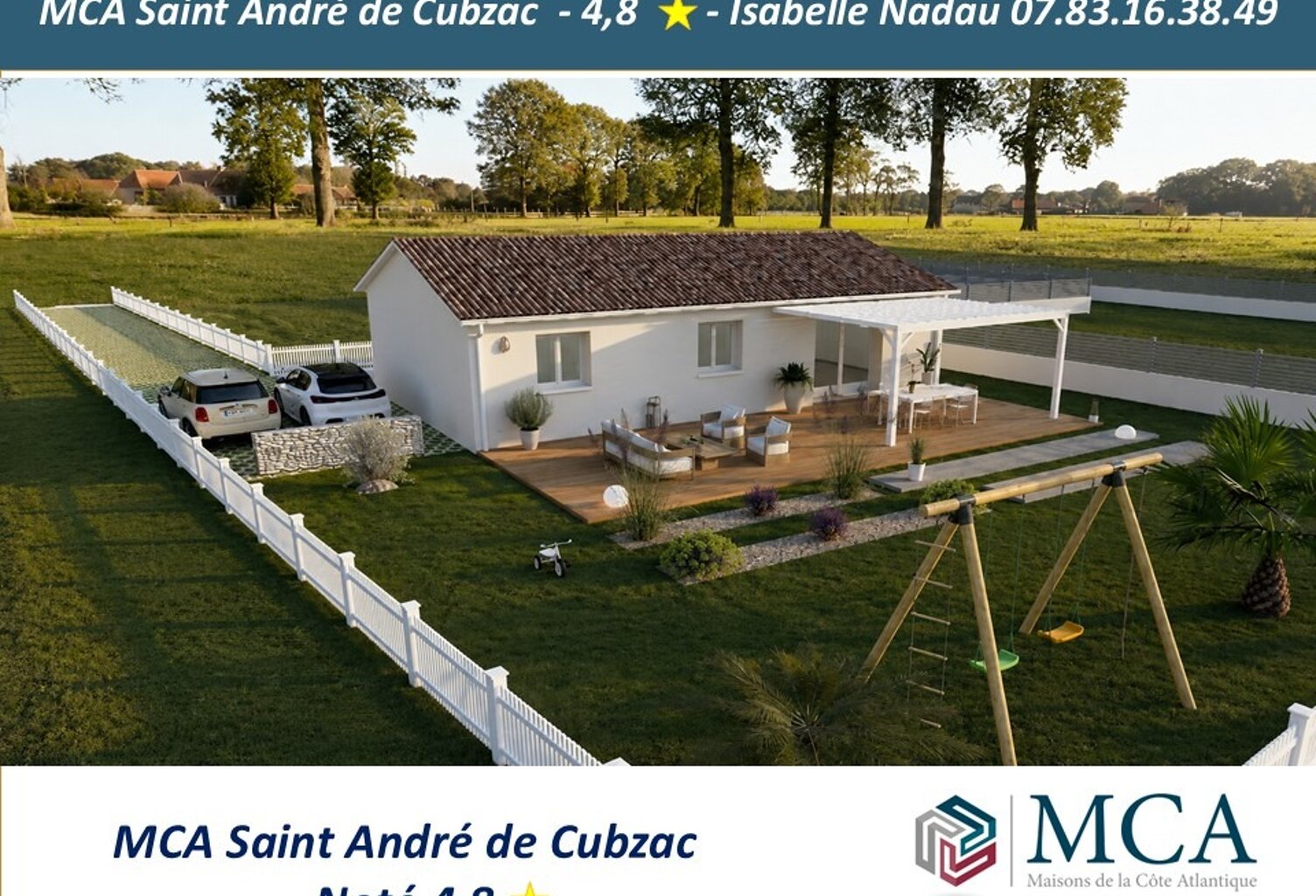 Maison à construire à Abzac (33230) — photo 1