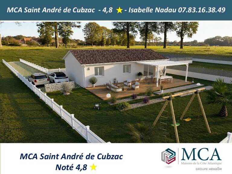 Maison à construire à Abzac (33230) — photo 1