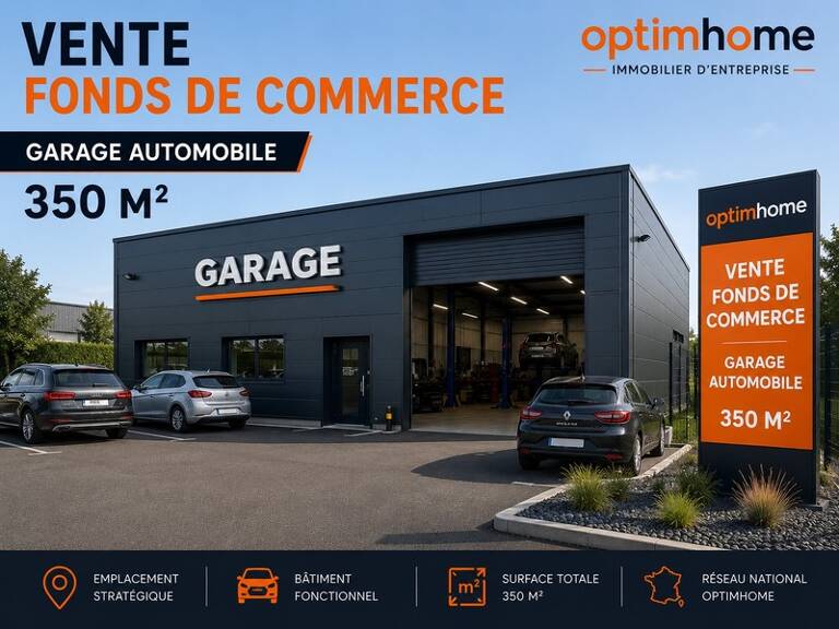À CÉDER – FONDS DE COMMERCE GARAGE AUTOMOBILE MULTI-ACTIVITÉS – QUESTEMBERT (56) — photo 1