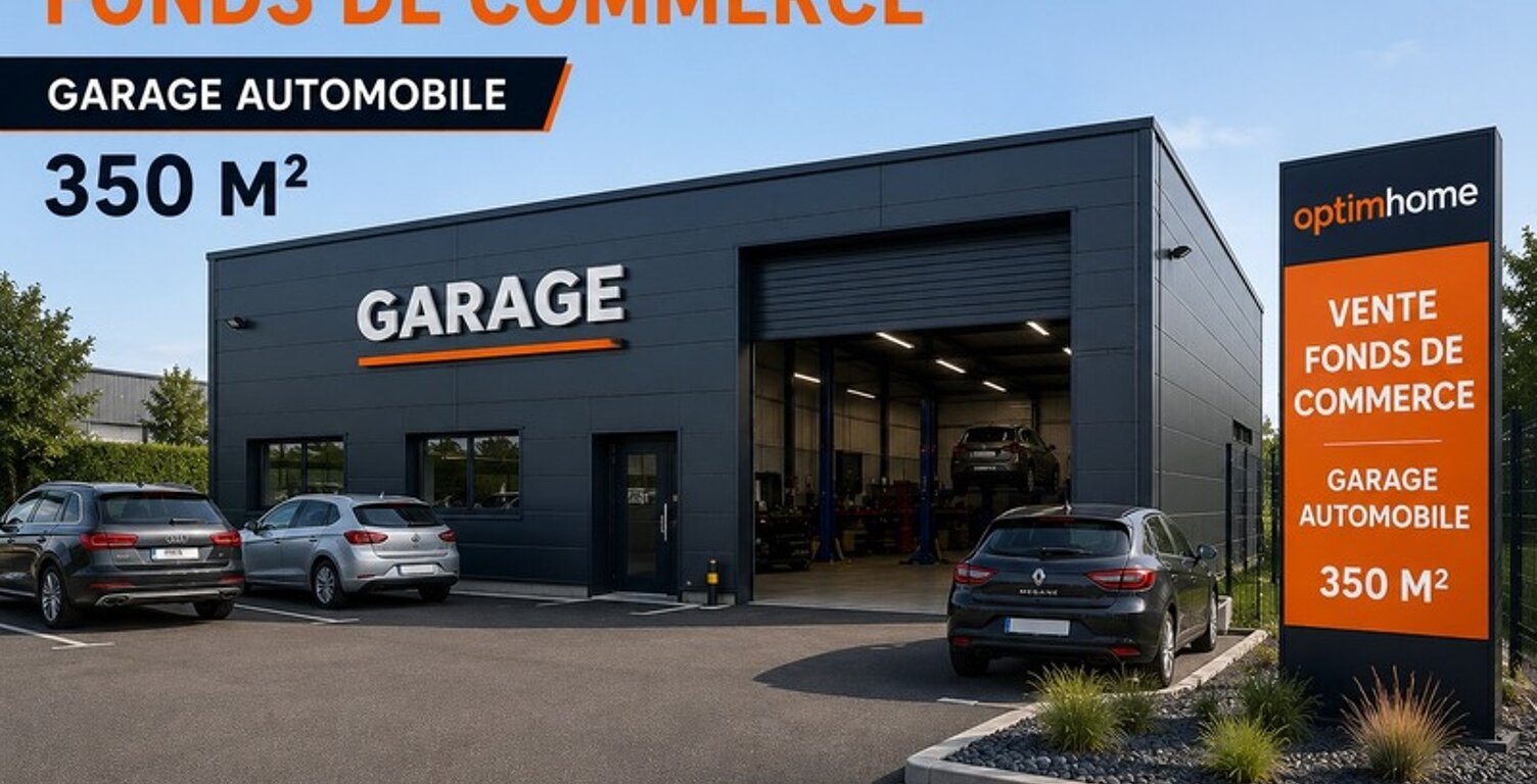 À CÉDER – FONDS DE COMMERCE GARAGE AUTOMOBILE MULTI-ACTIVITÉS – QUESTEMBERT (56) — photo 1
