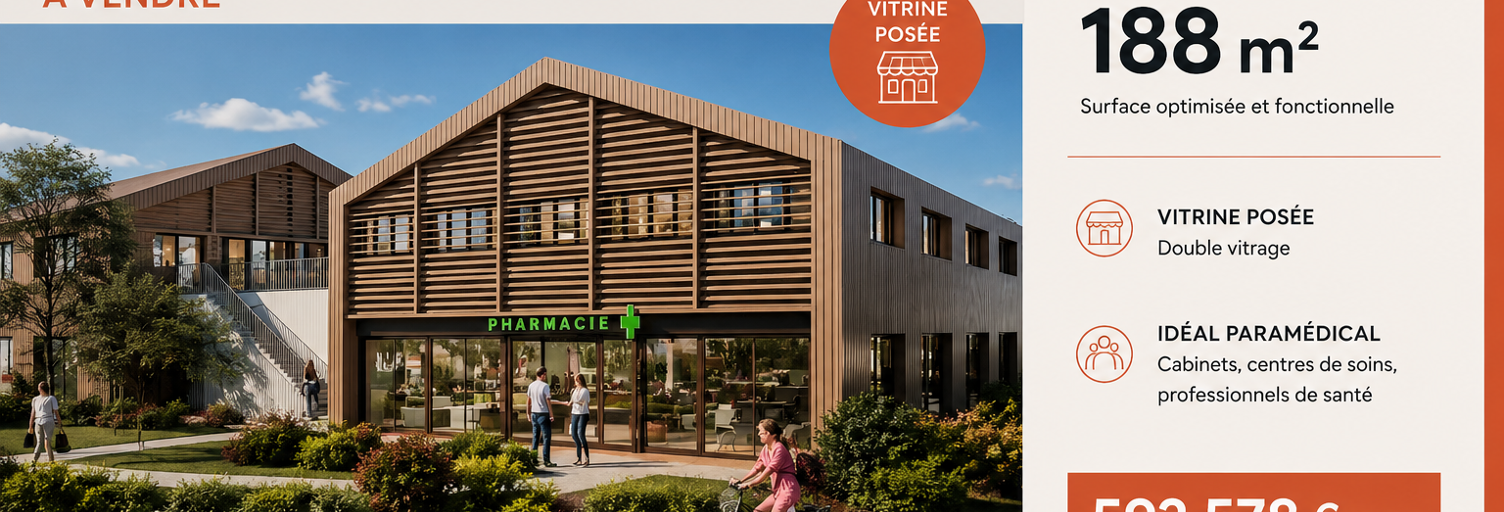 Commerce  188 m² à vendre à Beauzelle (31700)