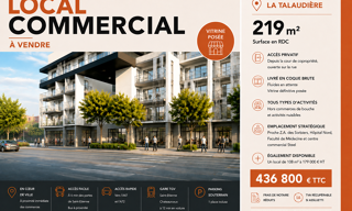 Commerce  219 m² à vendre à La Talaudière (42350)