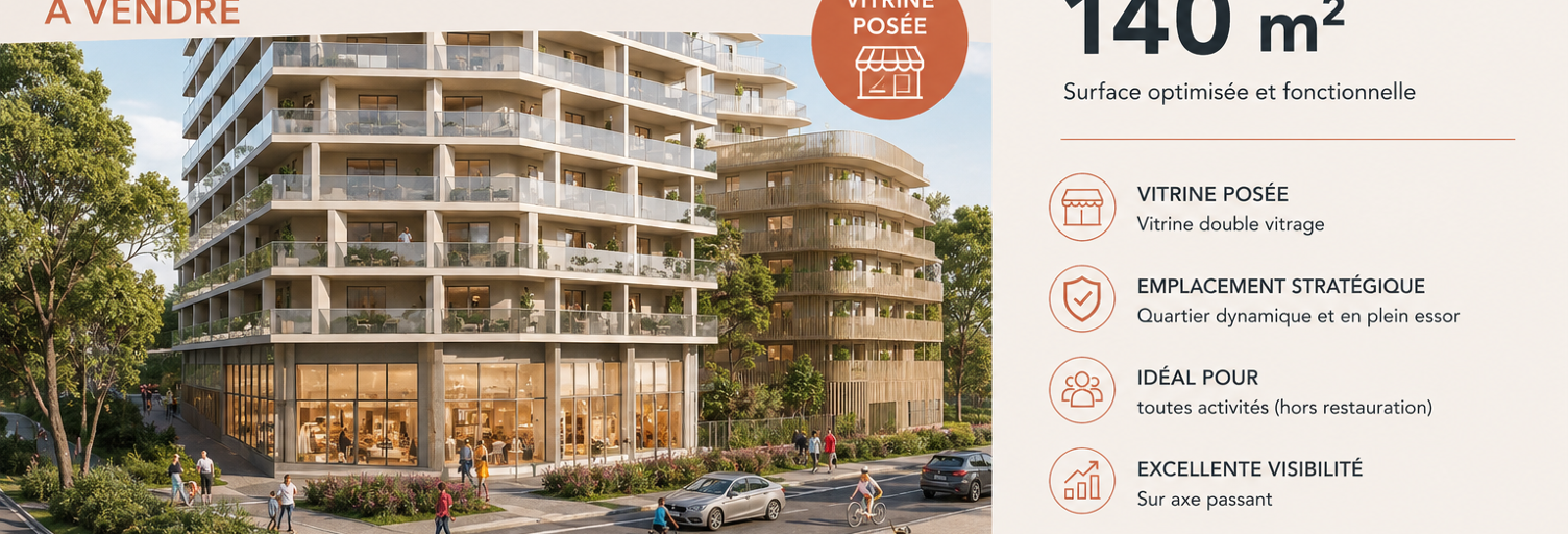 Commerce  140 m² à vendre à Montpellier (34000)