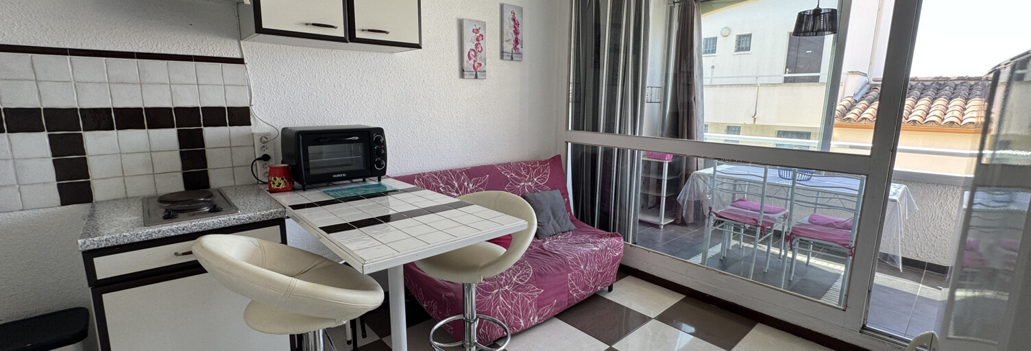 Appartement 1 Pièce 22 m² à vendre à Agde (34300)