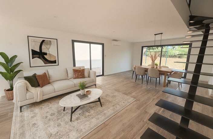 Dépt Hérault (34) A vendre sur Canet  Maison Neuve T4 avec g — photo 2