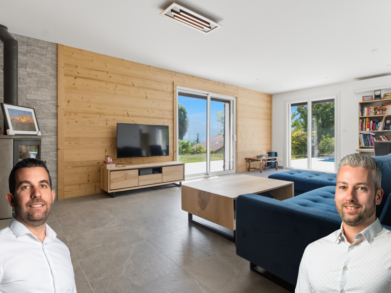 DPT (38) - A VENDRE - MAISON INDIVIDUELLE - BERNIN - VUE PAN — photo 1