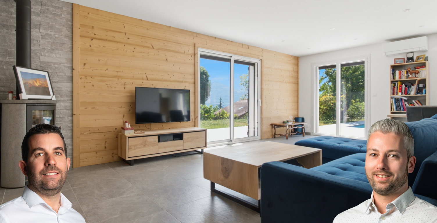 DPT (38) - A VENDRE - MAISON INDIVIDUELLE - BERNIN - VUE PAN — photo 1