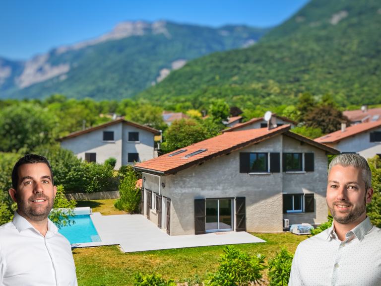 DPT (38) - A VENDRE - MAISON INDIVIDUELLE - BERNIN - VUE PAN — photo 1