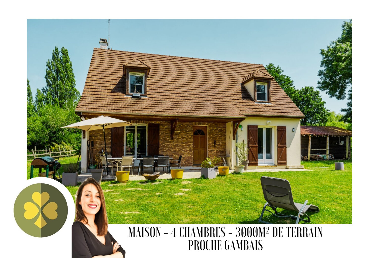 Maison familiale de charme avec terrain de 3 000 m2 proche G — photo 1