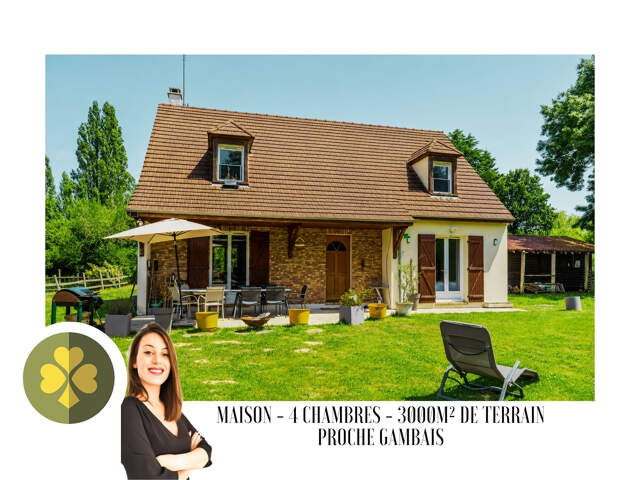 Maison familiale de charme avec terrain de 3 000 m2 proche G — photo du bien