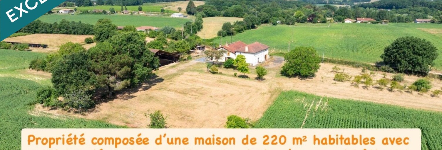 Maison 8 Pièces 220 m² à vendre à Magnan (32110)