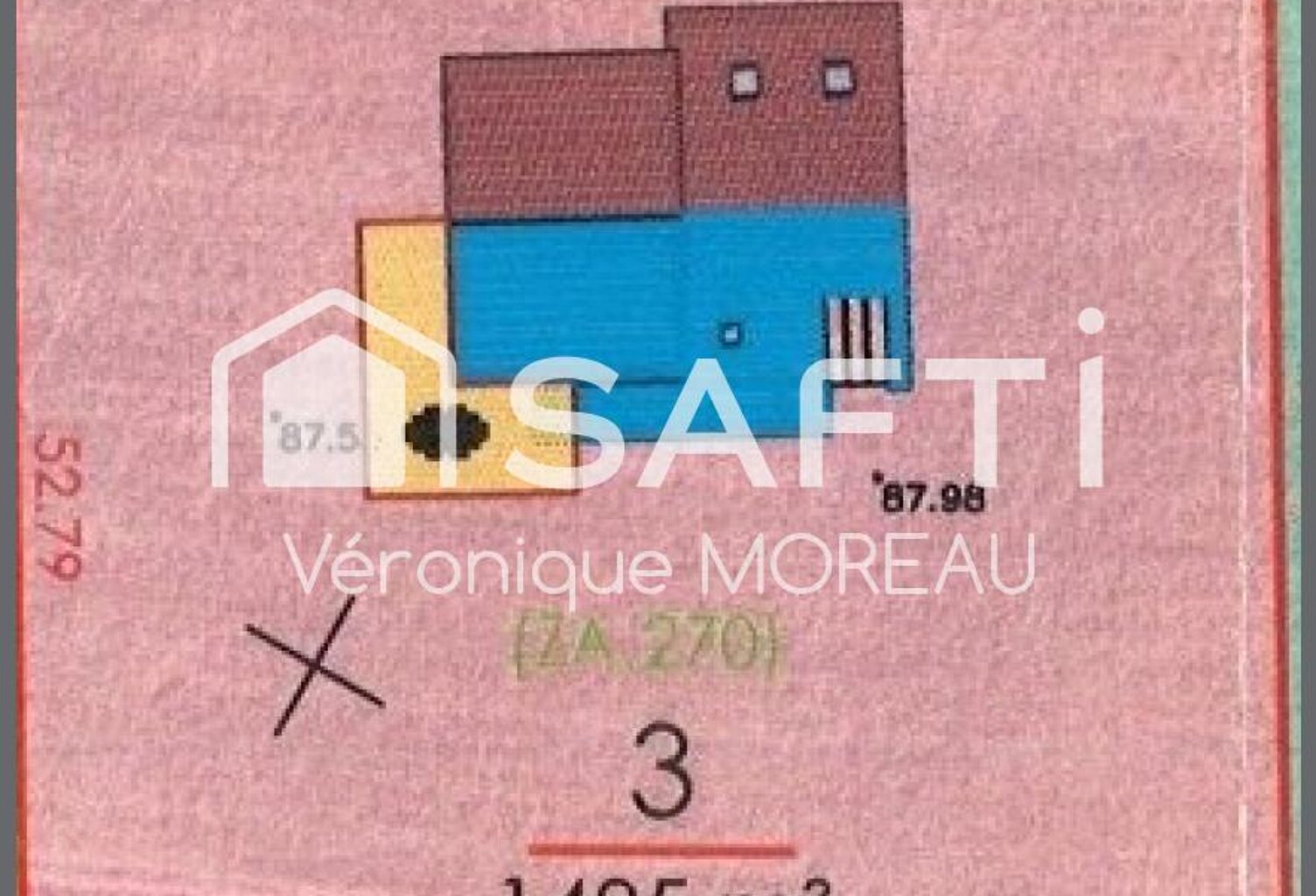 Beau terrain entièrement viabilisé de 1485 m² hors lotissement — photo 1