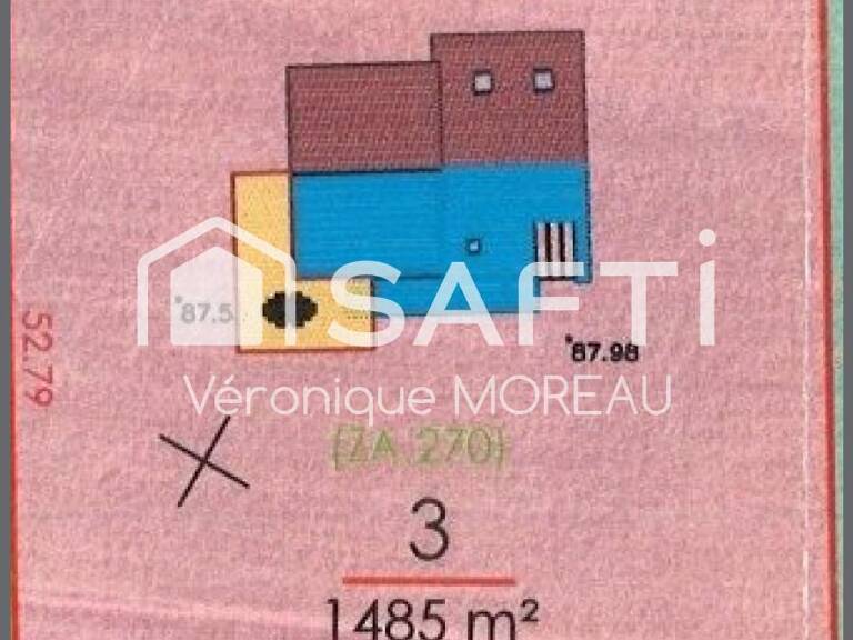 Beau terrain entièrement viabilisé de 1485 m² hors lotissement — photo 1